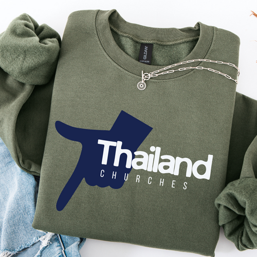 7 Thailand Churches Hoodie Or Crew Neck Sweatshirt