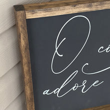 Load image into Gallery viewer, Wooden-framed sign