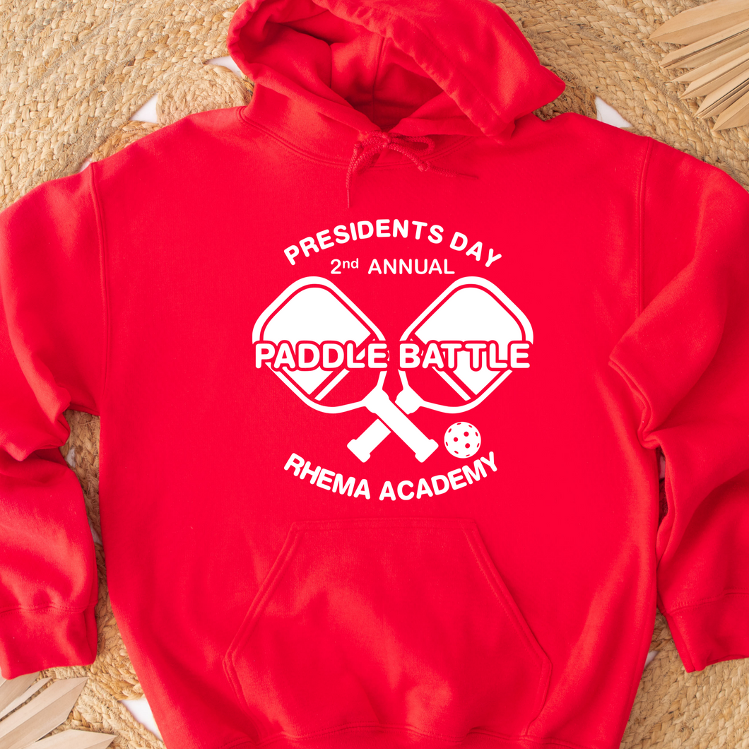 Presidents Day Paddle Battle Hoodie Or Crew Neck Sweatshirt