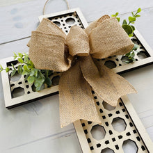 Load image into Gallery viewer, Laser Cut Wooden Cross Door Hanger